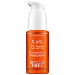 Sunday Riley c e o rapid flash brightening serum