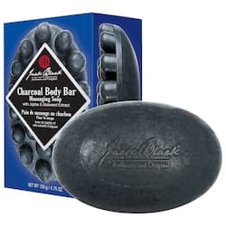 Jack Black charcoal body bar massaging soap