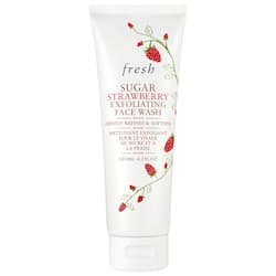 fresh sugar strawberry exfoliating face wash