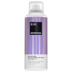 IGK antisocial overnight bond building dry hair mask