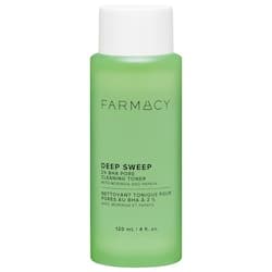 Farmacy farmacy deep sweep 2 bha pore cleaning toner with moringa papaya