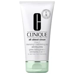 CLINIQUE clinique all about clean trade 2 in 1 cleansing exfoliating jelly