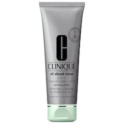 CLINIQUE clinique all about clean trade 2 in 1 charcoal mask scrub