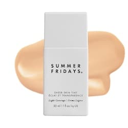 Summer Fridays sheer skin tint with hyaluronic acid squalane