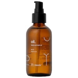 maude maude oil 100 organic cold pressed body bath oil