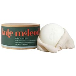 Kate Mcleod The Body Stone - Deep Moisturizing Cocoa Butter Lotion Bar for Dry Skin Treatment