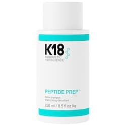 K18 Biomimetic Hairscience peptide prep clarifying detox shampoo