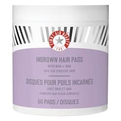 First Aid Beauty first aid beauty ingrown hair pads with bha aha