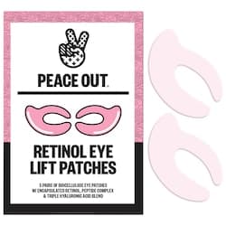 Peace Out retinol 360 eye lift patches to lift firm revitalize eyes