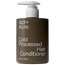 Act+Acre cold processed hair conditioner with 1 vitamin b 5