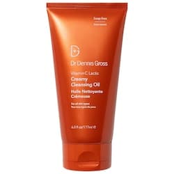 Dr. Dennis Gross Skincare vitamin c lactic creamy cleansing oil