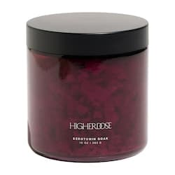 HigherDOSE serotonin soak magnesium bath salt for muscle relaxation mood boost