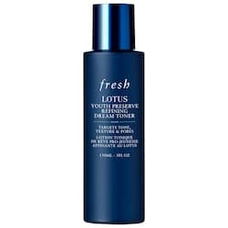 fresh lotus youth preserve exfoliating face toner