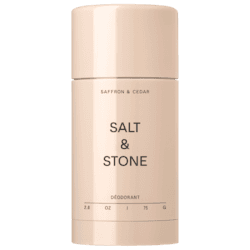 Salt & Stone saffron cedar extra strength aluminum free deodorant