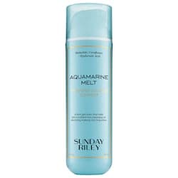 Sunday Riley aquamarine melt hydrating gel balm cleanser