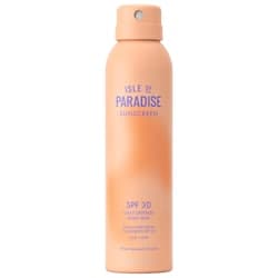 Isle of Paradise isle paradise daily defense body mist spf30 sunscreen