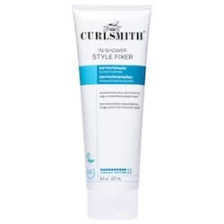 Curlsmith in shower style fixer curly hair gel