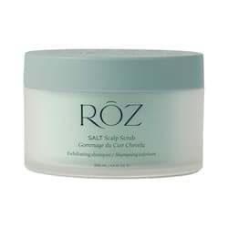 RŌZ salt scalp scrub exfoliating detox shampoo with aha bha