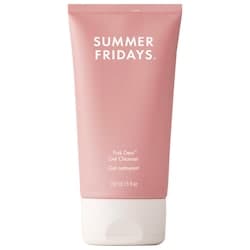 Summer Fridays pink dew gel cleanser