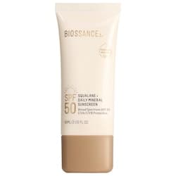Biossance biossance daily hydration mineral face sunscreen spf50 squalane