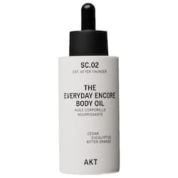 AKT London everyday encore body oil after thunder