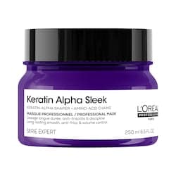 L'Oréal Professionnel keratin alpha sleek anti frizz hair mask for hair shine