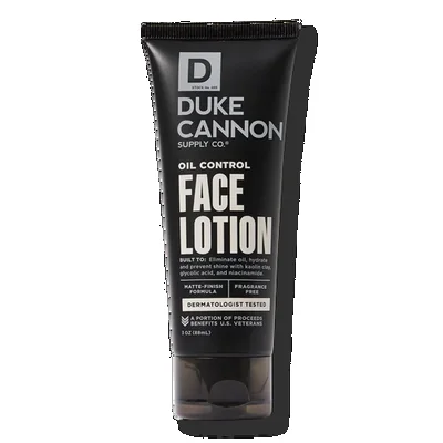 Duke Cannon Supply Co Oil Control Face Lotion
