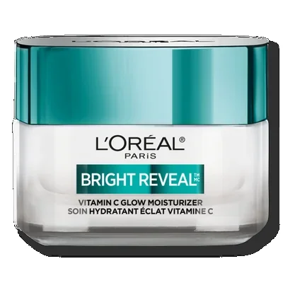 L'Oréal Bright Reveal Vitamin C Glow Moisturizer, 72H Hydration