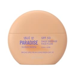 Isle of Paradise daily defense face fluid spf50 sunscreen